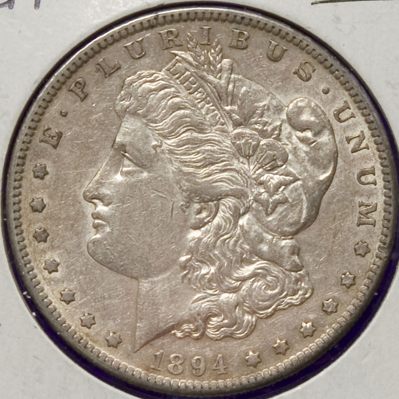 Morgan Dollar — 1894-S (AU)