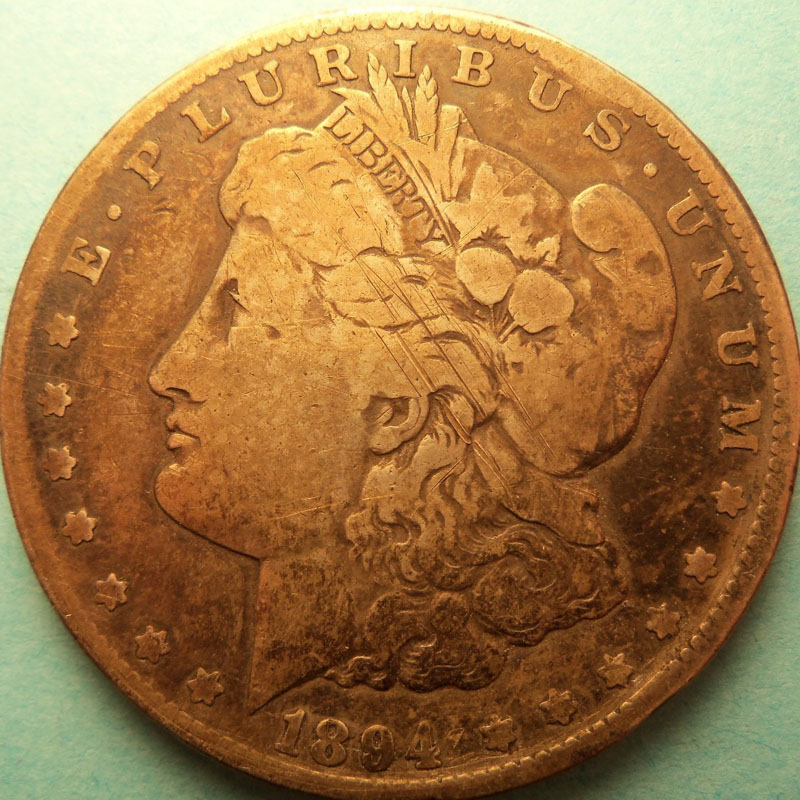 Morgan Dollar — 1894-S (VF)